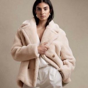Free People Double Breasted Coat